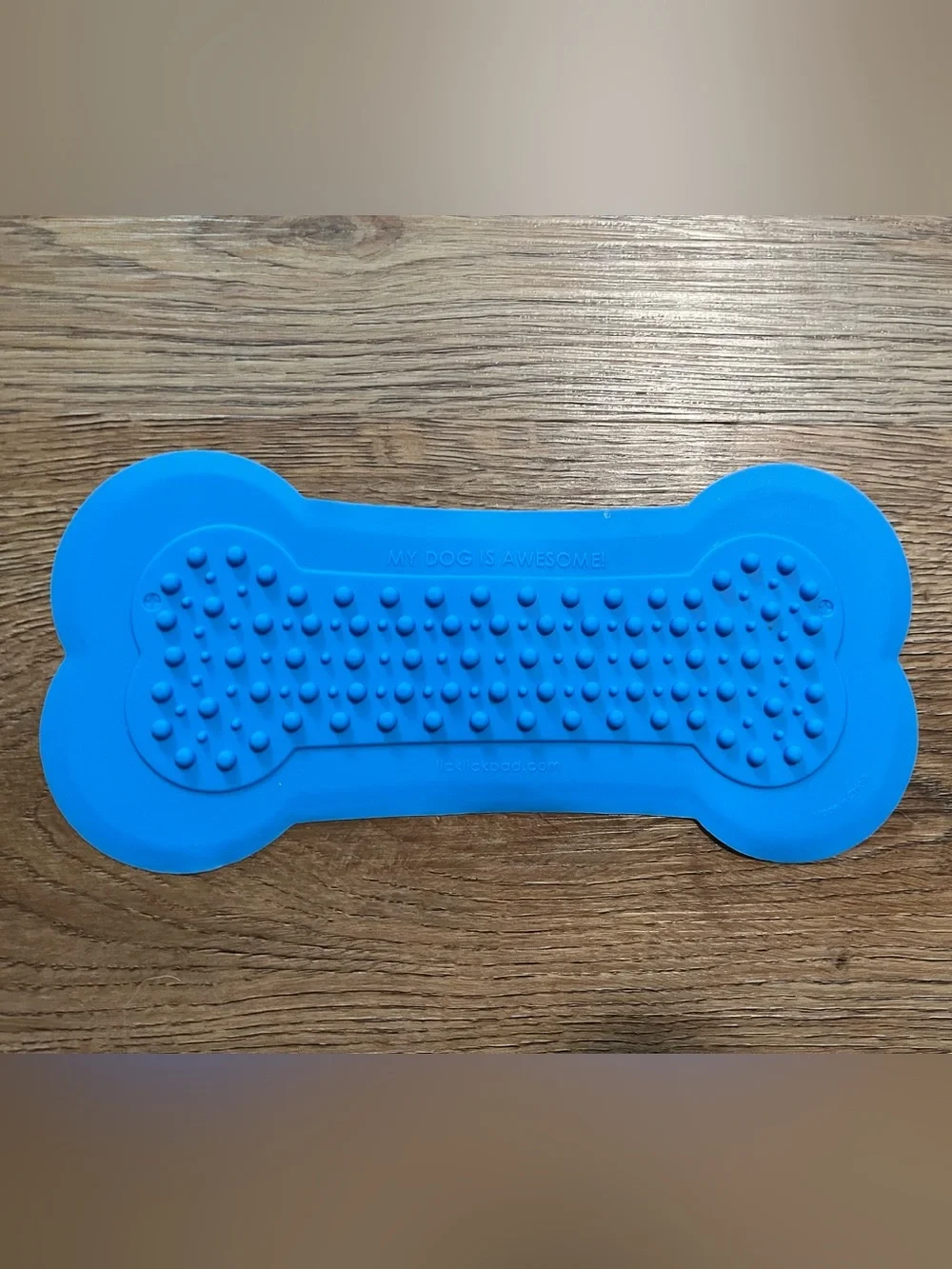 Silicone Lick Pad for Bath - Grooming Distraction, Dog, Blue, One Size